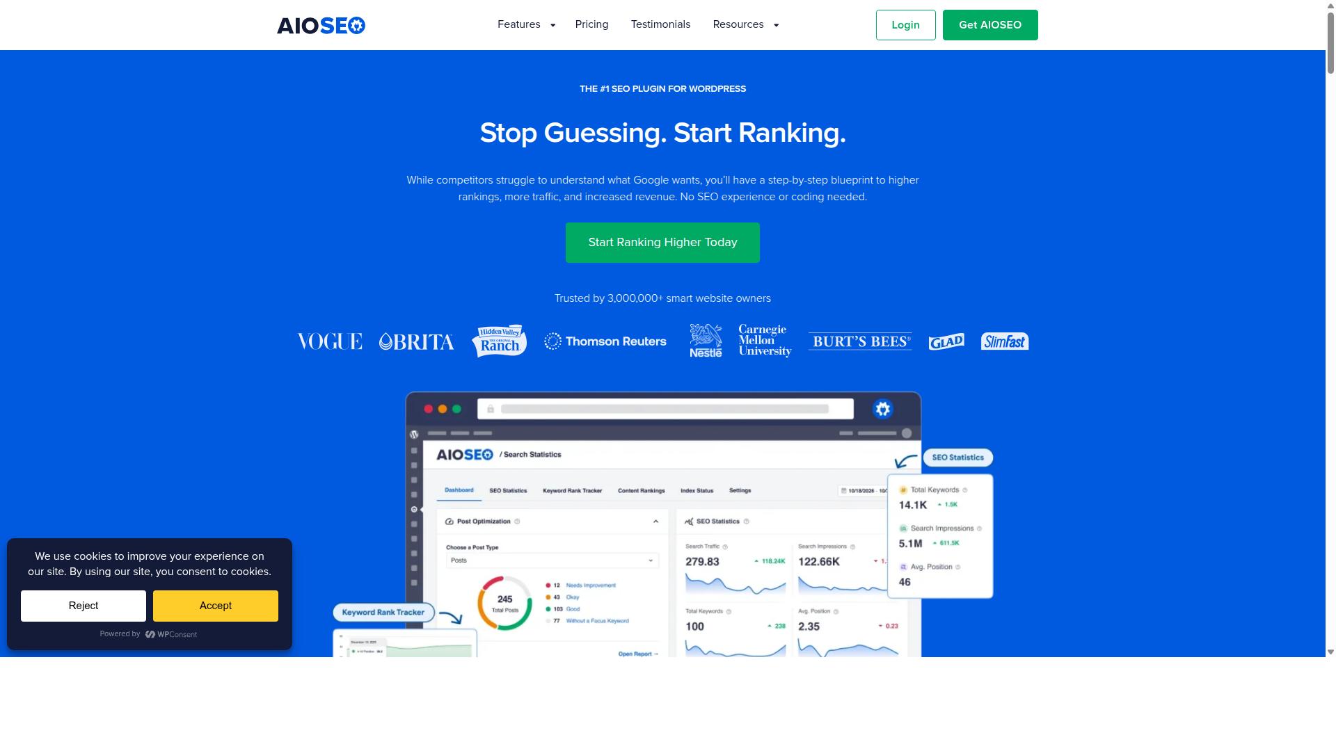 All in One SEO website